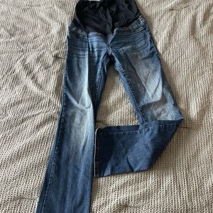 Isabel maternity flare maternity jeans